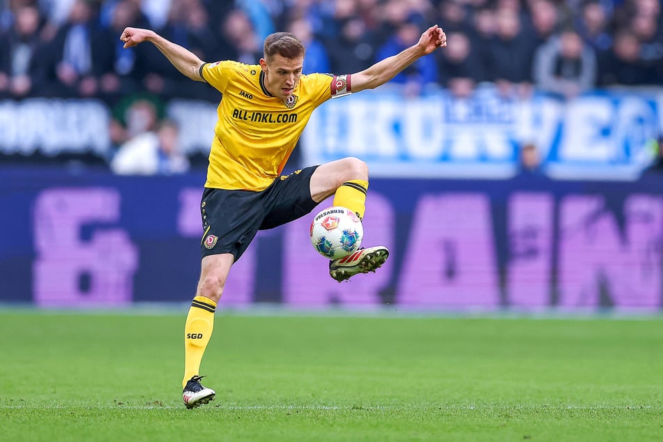 Vize-Kapitän, Spielgestalter, Taktgeber: Niklas Hauptmann (29) spielte gegen Elversberg gut, ging entkräftet elf Minuten vor Schluss raus.