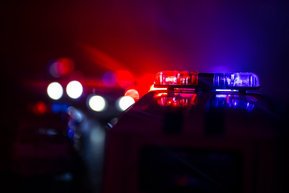 Officers left their cruiser parked on the train tracks and failed to spot the incoming danger.