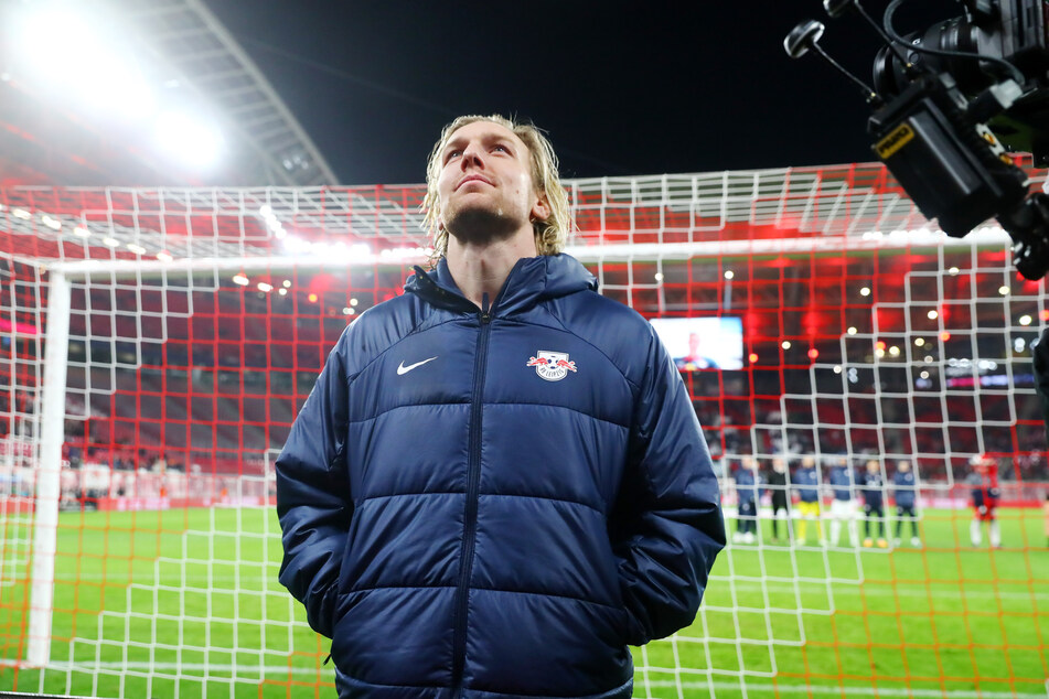 Emil Forsberg (32) bekam bei RB Leipzig einen emotionalen Abschied spendiert.