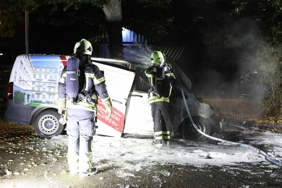 Bei dem Fahrzeug handelte es sich um einen Firmenwagen.