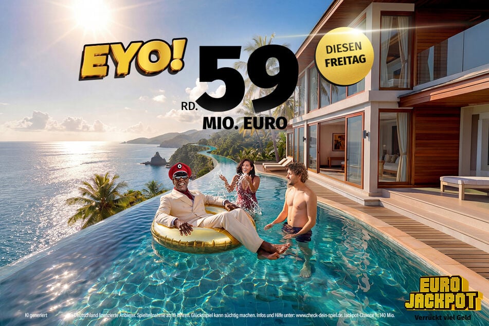 Am Freitag (18.9.) liegen 59 Millionen Euro im Eurojackpot.