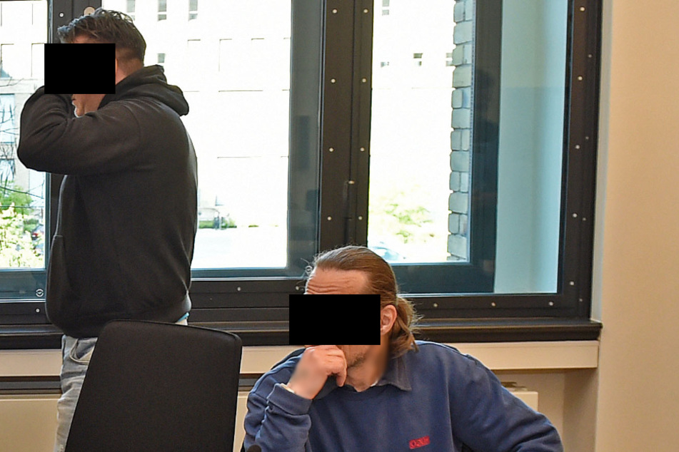 Links: Rico I. (46) muss hinter Gitter, weil er mit Drogen handelte. Rechts: Frank H. (49) wurde mit dem Rauschgift von Rico erwischt.