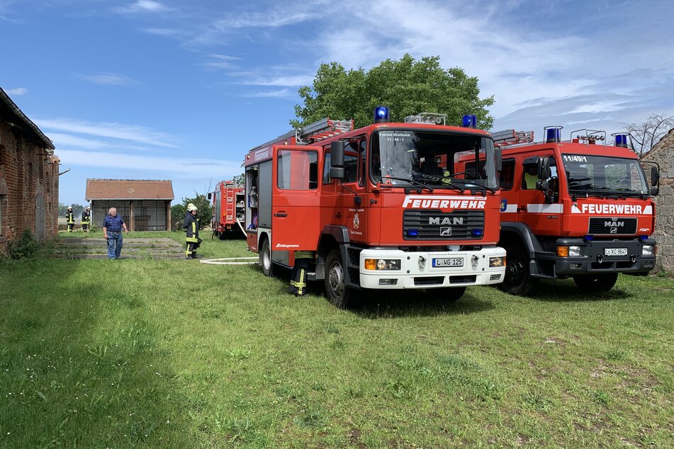 Zwei Feuerwehren waren zum Brandort ausgerückt.
