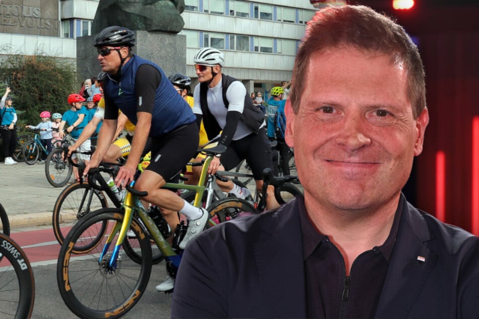 Chemnitz: Radsport-Legende Jan Ullrich strampelt wieder für den Frieden
