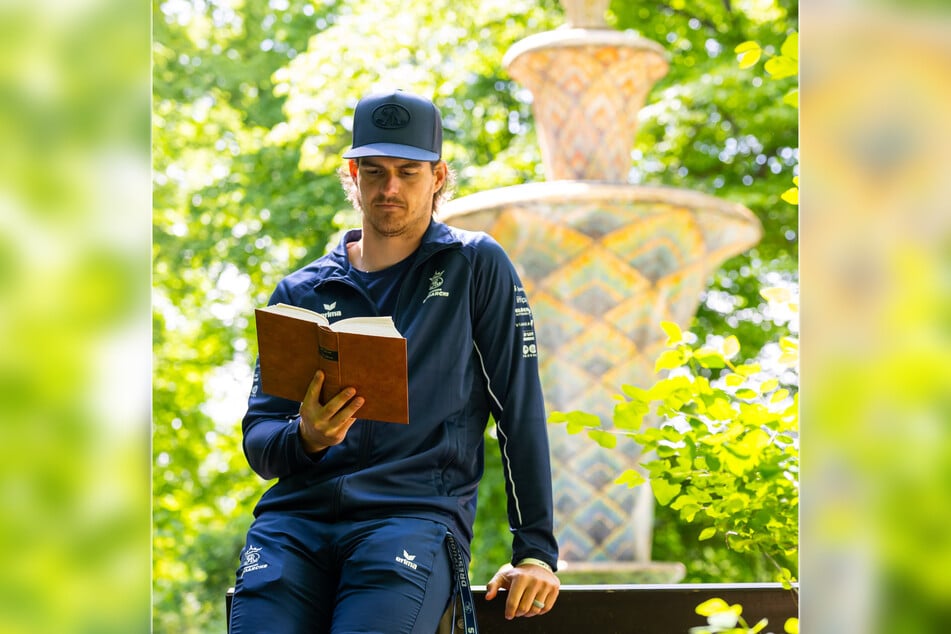 Justin Miller (27) ist ein ruhiger Zeitgenosse, der oft die Entspannung sucht.