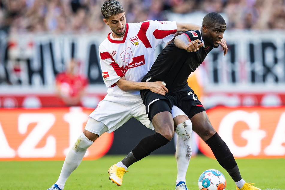 Die Kölner mit Stürmer Anthony Modeste verloren in Stuttgart, sicherten sich aber einen Platz für die internationalen Wettbewerbe.