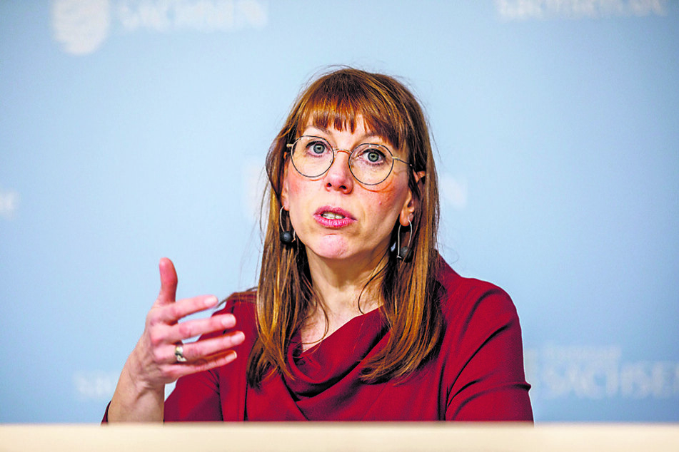 Sachsens Gleichstellungsministerin Katja Meier (43, Grüne): "Das Gleichstellungsgesetz ist ein großer Schritt nach vorn."