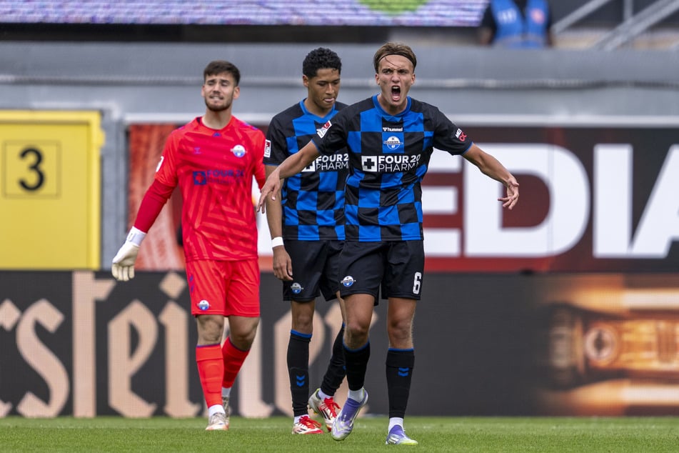 Luis Engelns (18, r.) wechselt zur TSG Hoffenheim.