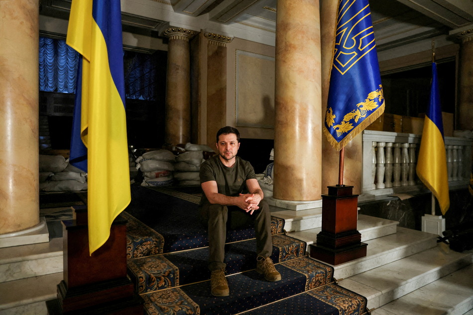 Ukrainian President Volodymyr Zelenskiy said he still has faith in a victory for his country against Russia.
