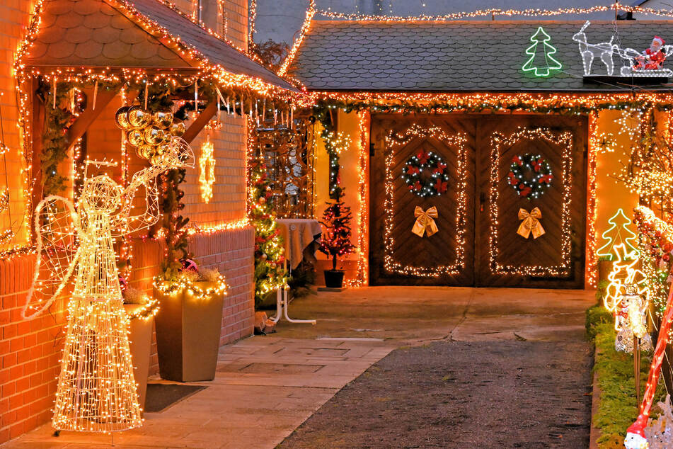 Da wird weder an Lichtern noch an Details gespart.