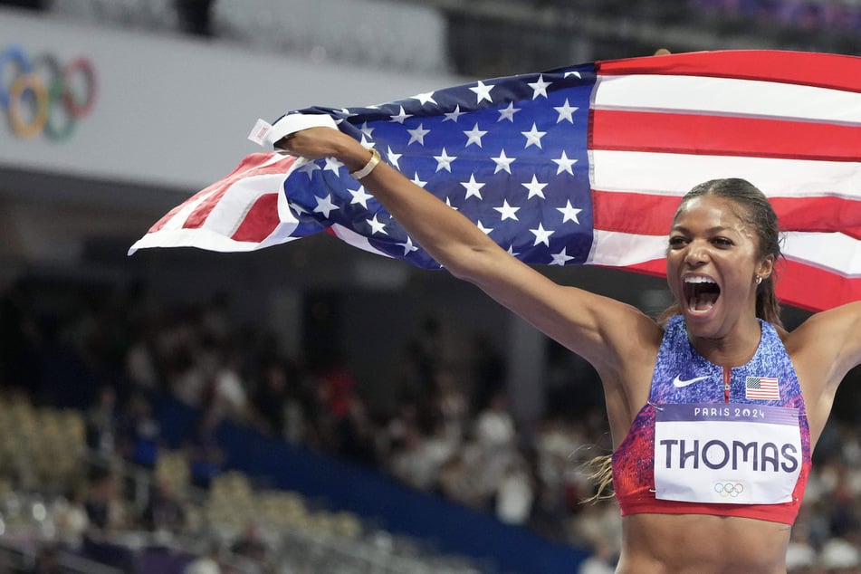 Paris Olympics: Underdog Gabby Thomas scales Olympic summit with 200m gold