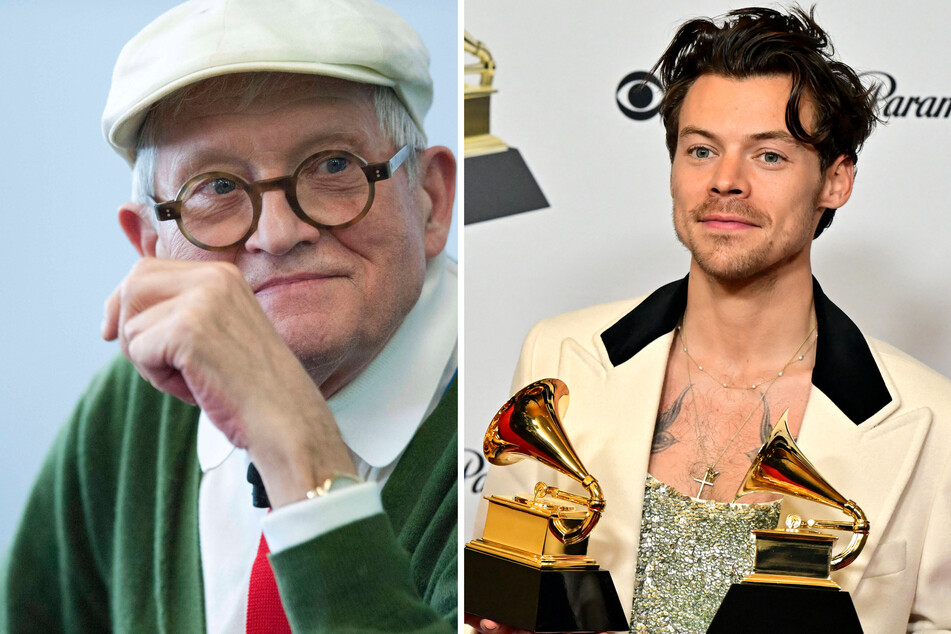 Harry Styles portrait painted by David Hockney to go on display in London