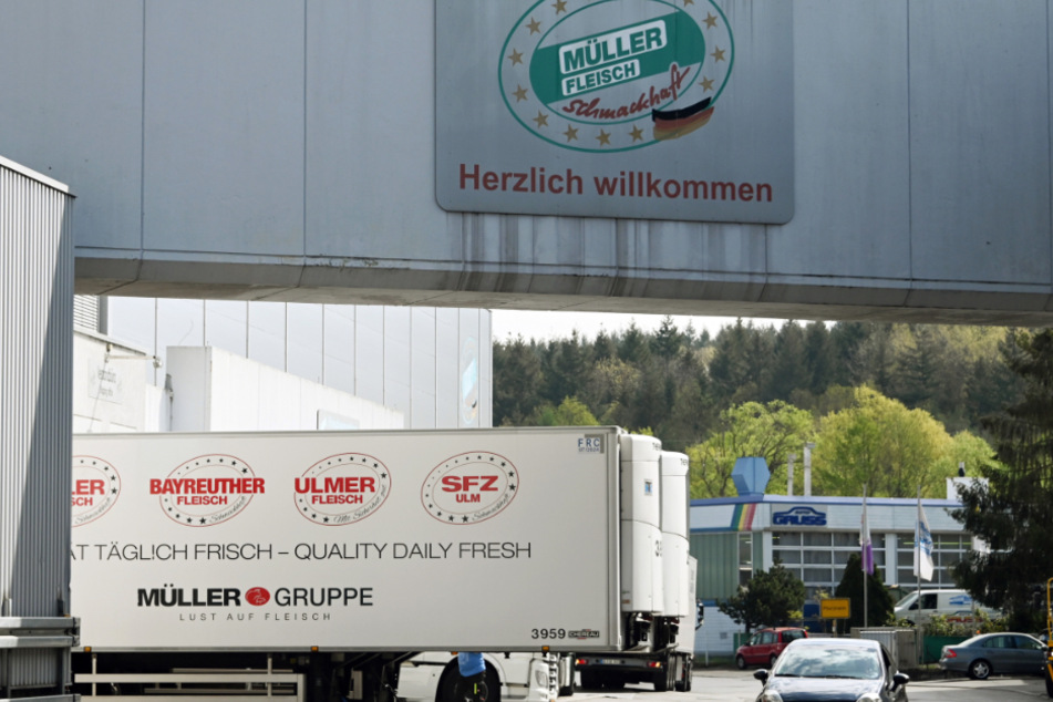 Das Firmengelände von Müller Fleisch.