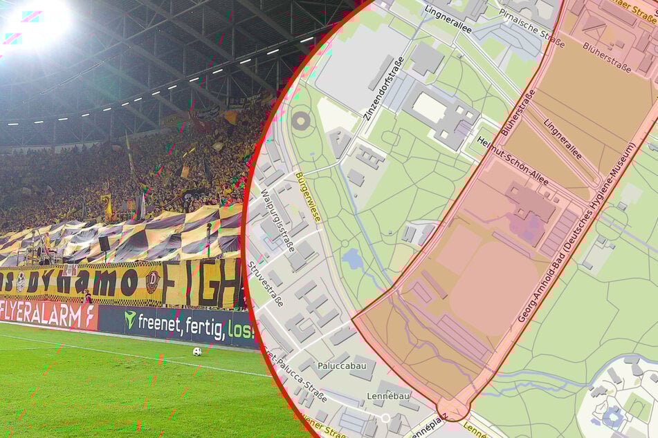 Die Stadt Dresden hat für die Partie eine Allgemeinverfügung erlassen.