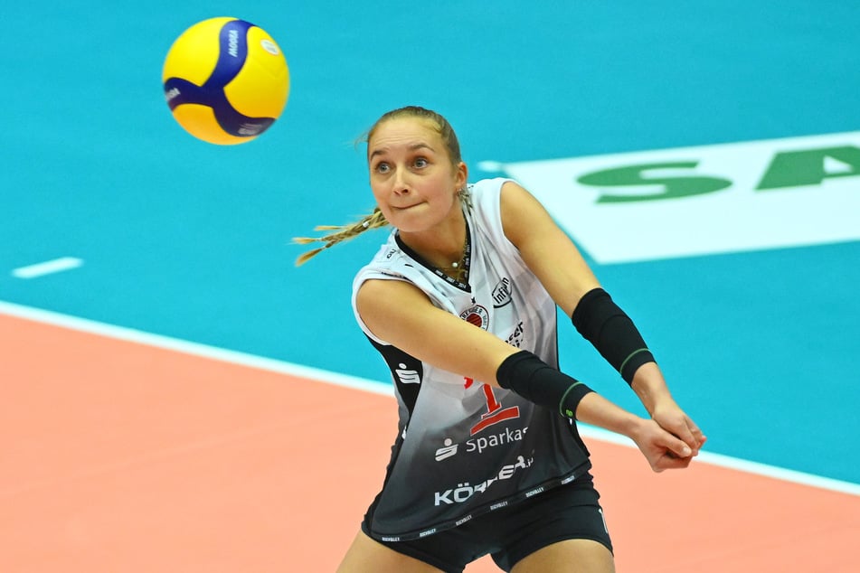 Patricia Nestler (24) will heute den großen Favoriten aus Conegliano ärgern.