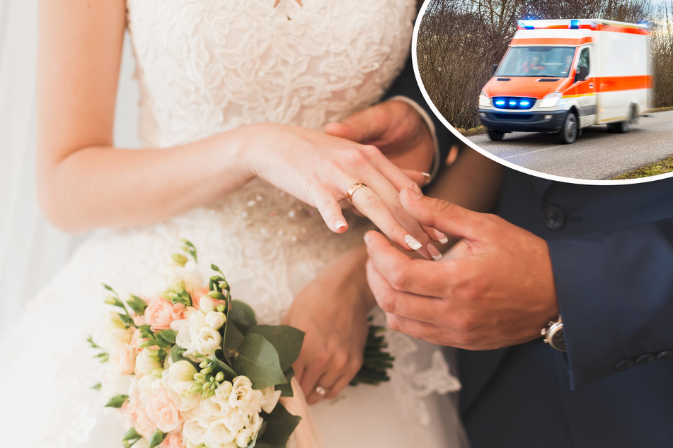 Drama auf dem Weg zur Hochzeit: Bräutigam landet schwer verletzt im Krankenhaus