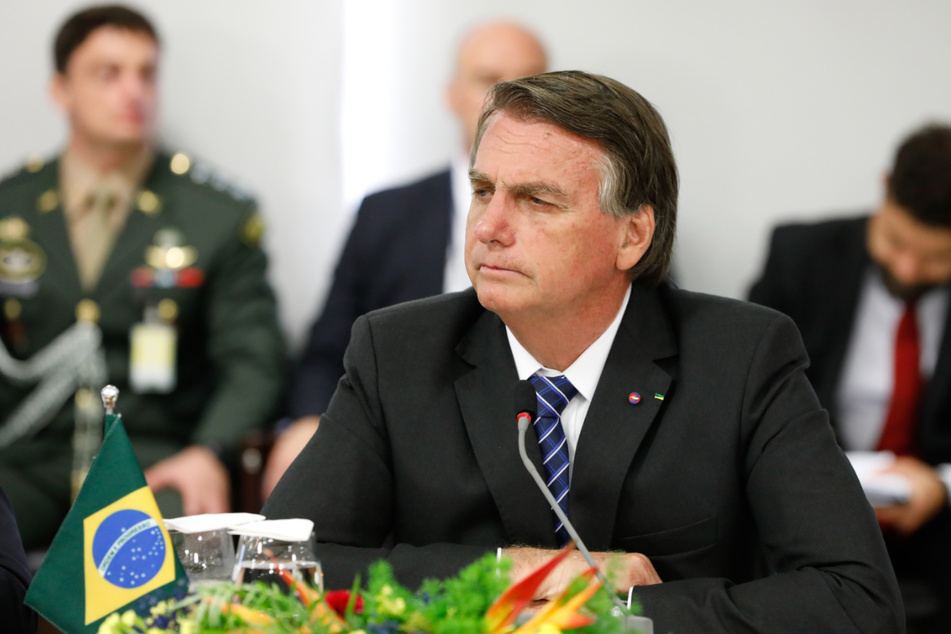 Auf diesem vom brasilianischen Präsidentenamt zur Verfügung gestellten Bild nimmt Jair Bolsonaro (66), Präsident von Brasilien, an einer offiziellen Sitzung teil.