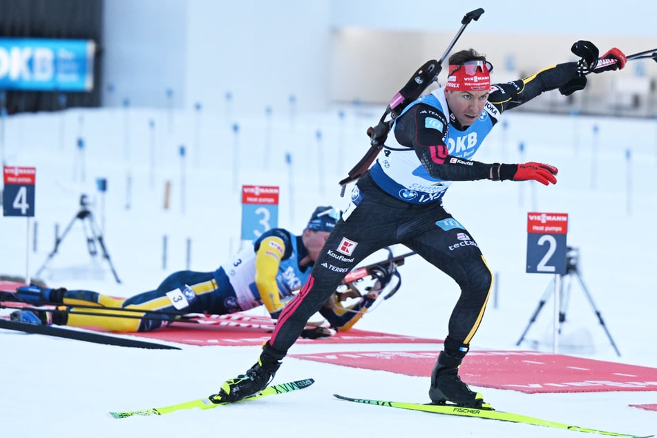 Philipp Nawrath (32) lief den ersten Podestplatz der Saison für Deutschland ins Ziel.