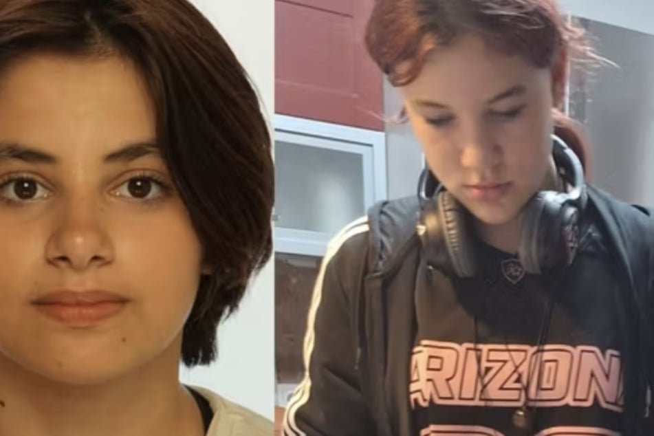 Lamis Werner (11, l.) und Adele Jolanda Margis (13) sind seit Mittwoch verschwunden.