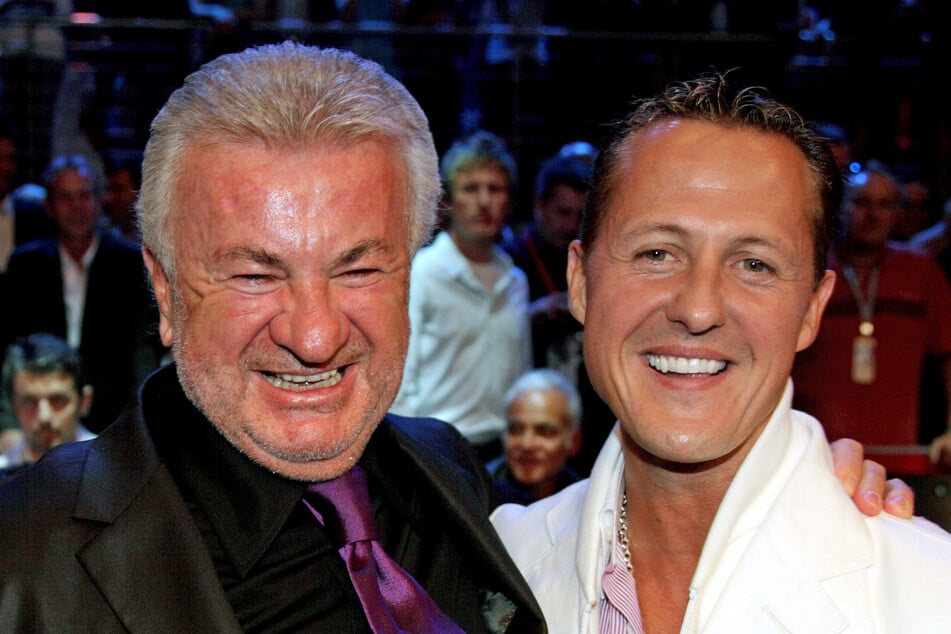 Willi Weber (81, l.) und Michael Schumacher (54) arbeiteten rund 20 Jahre zusammen.