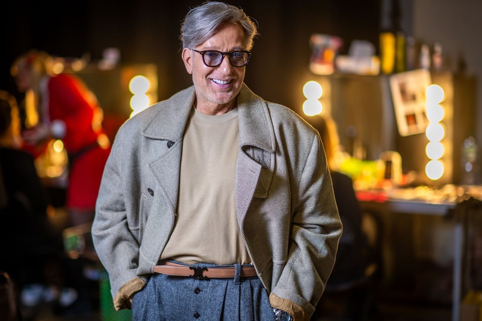 Fashion-Desginer Thomas Rath (59) zeigte sich überrascht von der Chemnitzer Architektur.