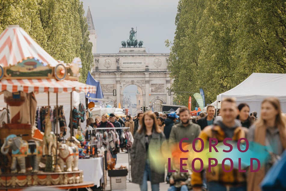 Vom Siegestor bis zur Münchner Freiheit wird am Wochenende beim "Corso Leopold" gefeiert.