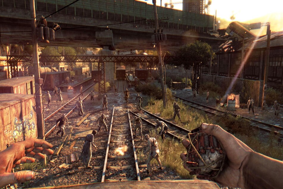 Dying Light implements a parkour system into its gameplay, making it an unforgettably original zombie experience.
