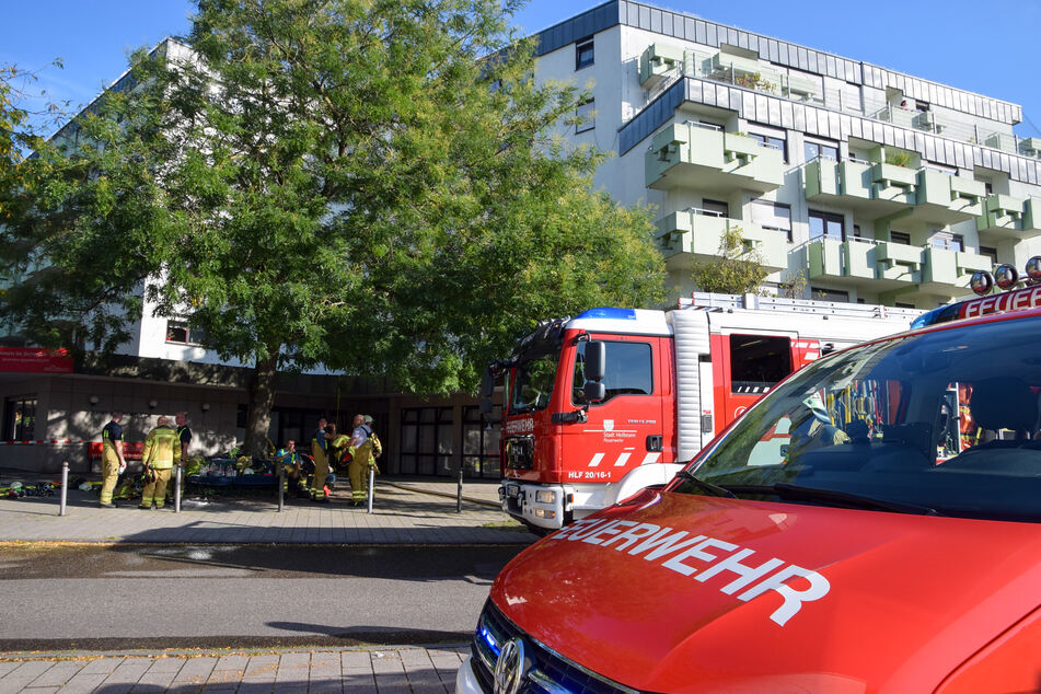 Die Feuerwehr war mit einem Großaufgebot in Heilbronn im Einsatz.