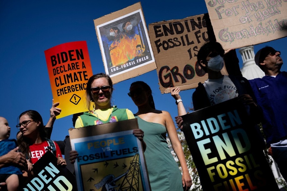 Americans of all backgrounds rally for an end to fossil fuels and more bold actions to address the global climate emergency.