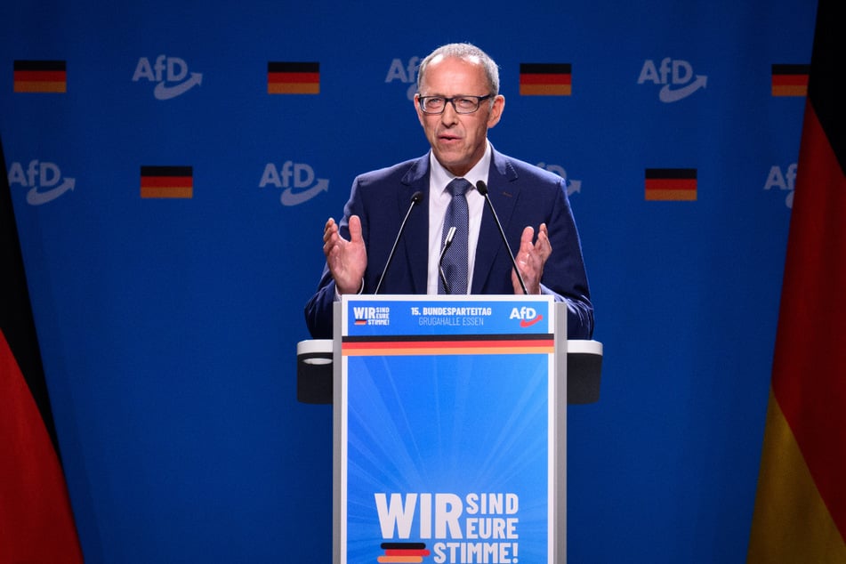 AfD-Vorsitzender Jörg Urban (59) möchte mit seiner Partei ein Rekordergebnis in Sachsen erzielen.