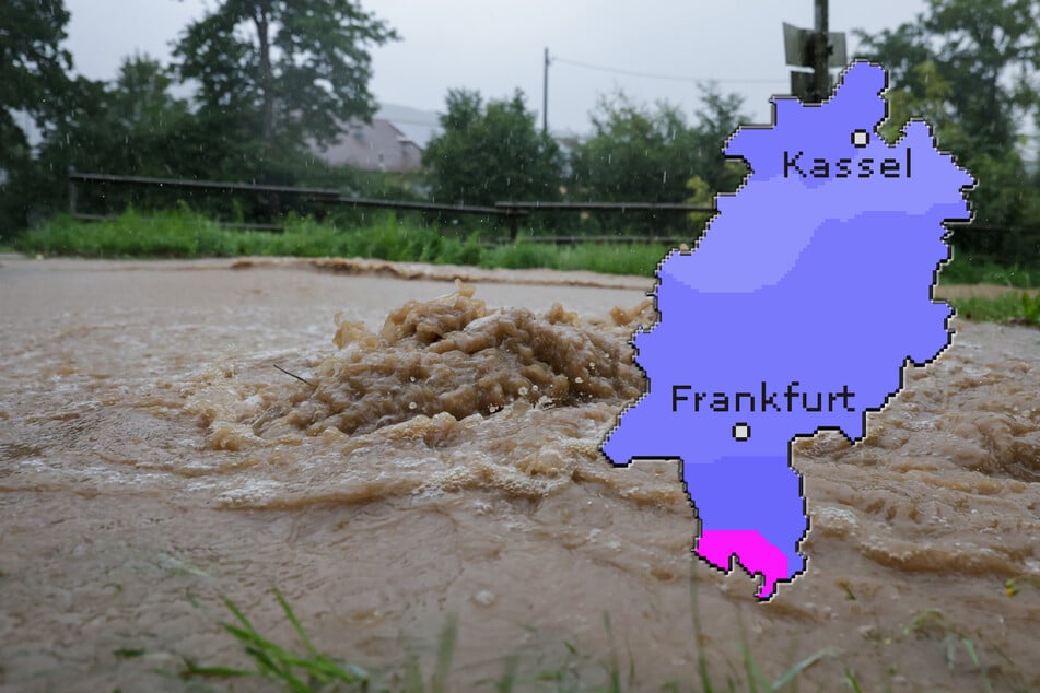Für Freitag ist im gesamten hessischen Landesgebiet Regen vorhergesagt.