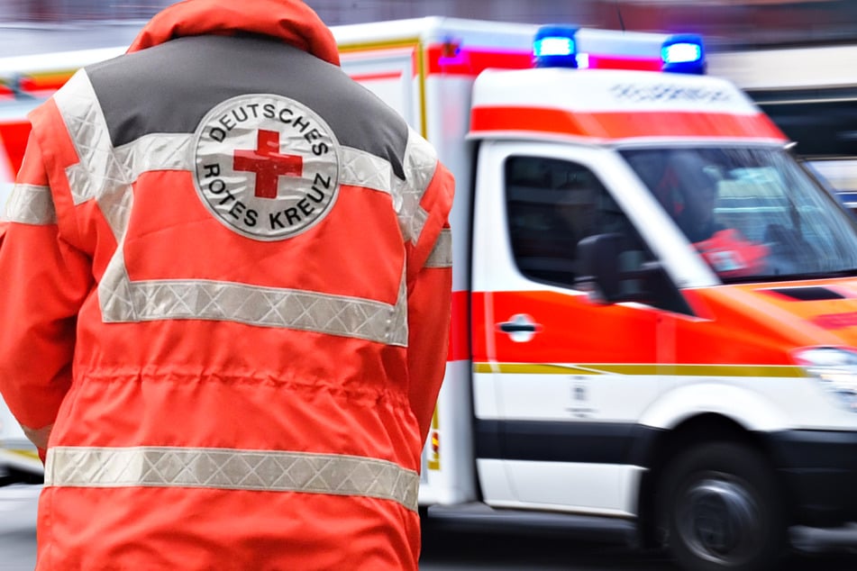 Einsatz am Frankfurter Flughafen: Der Rettungsdienst brachte am Freitag ein vierjähriges Kleinkind nach einem Unfall in eine Klinik. (Symbolbild)