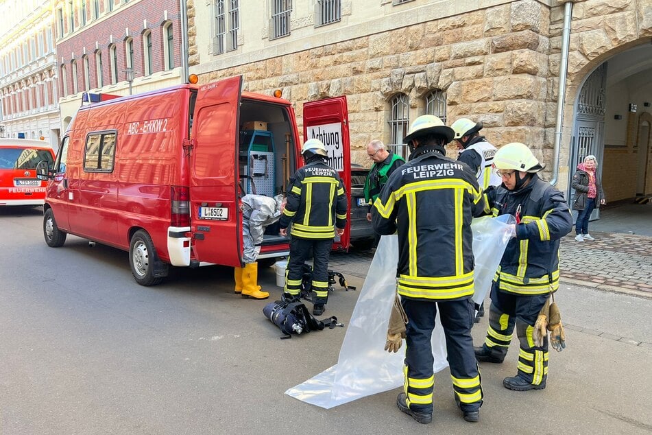 Am Dienstagvormittag rückte die Feuerwehr in die Alfred-Kästner-Straße aus.