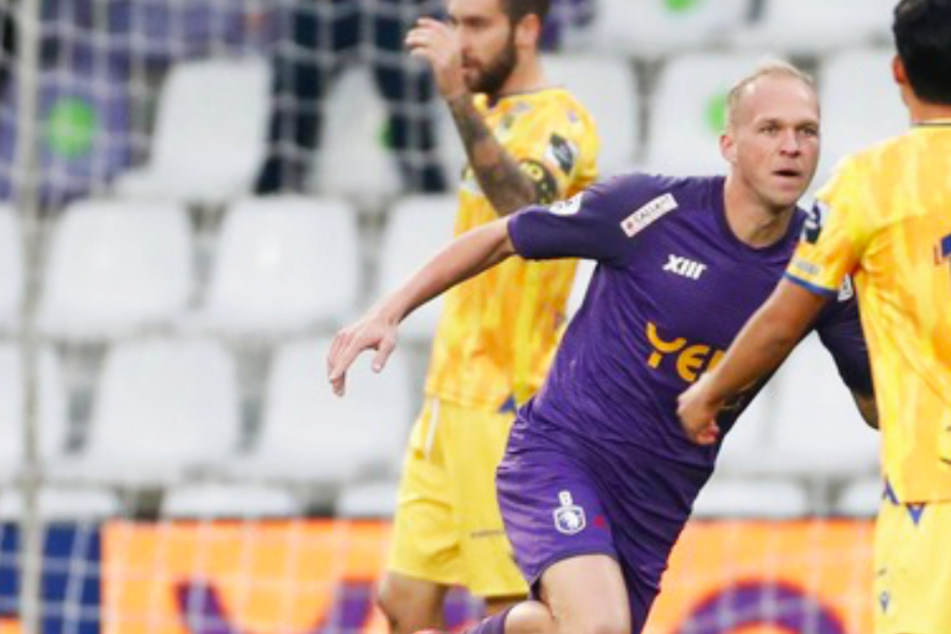 Raphael Holzhauser (27) erzielte für K. Beerschot gegen St. Truiden einen Doppelpack.