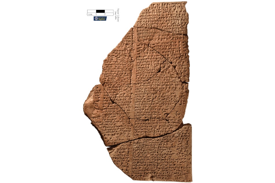 Die gefundene Tontafel wurde um 1000 vor Christus verfasst und handelt von der Stadt Babylon.