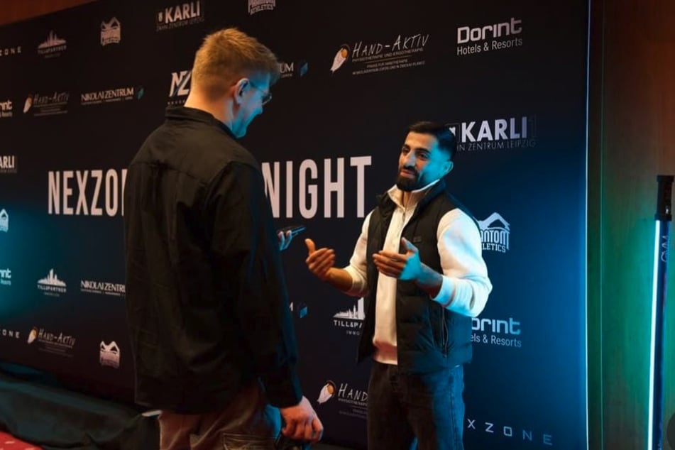 Ismail im Gespräch mit TAG24-Reporter Jan-Gerrit Vahl.