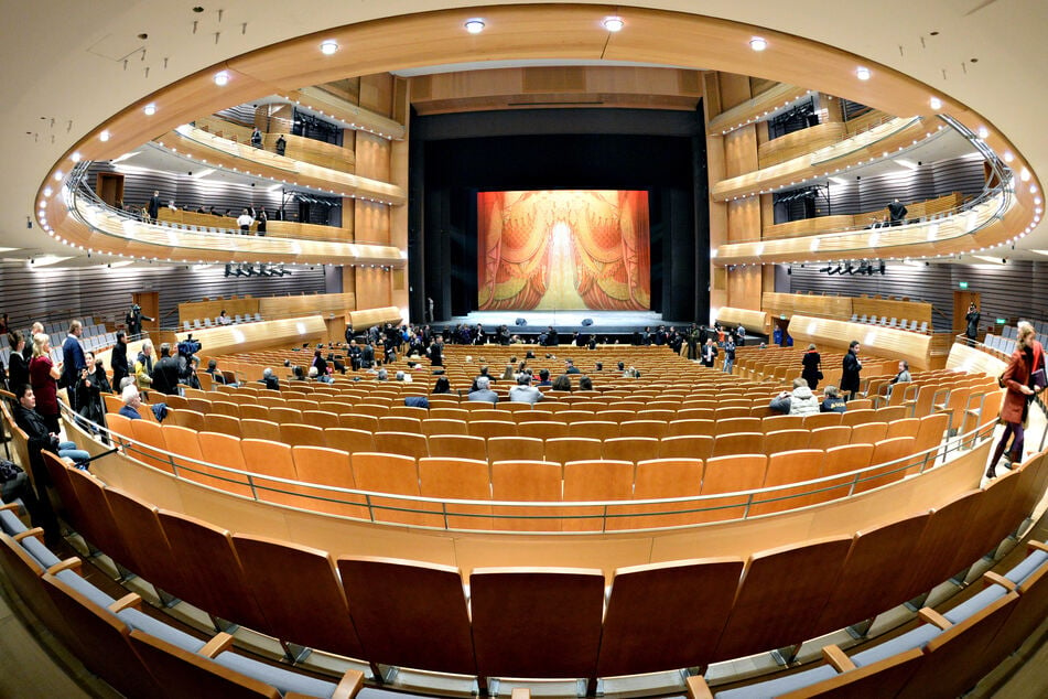 Das Mariinski-Theater in St.Petersburg.