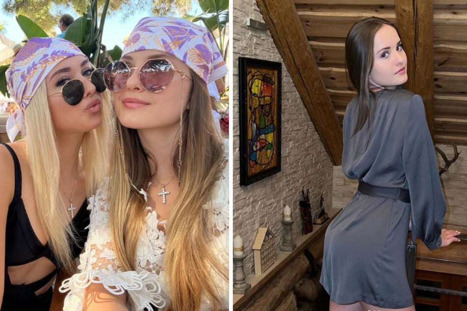 Davina Geiss (19, r.) und ihre jüngere Schwester Shania Geiss (18) wohnen seit knapp zwei Jahren in einem eigenen Apartment im Herzen von Monaco.
