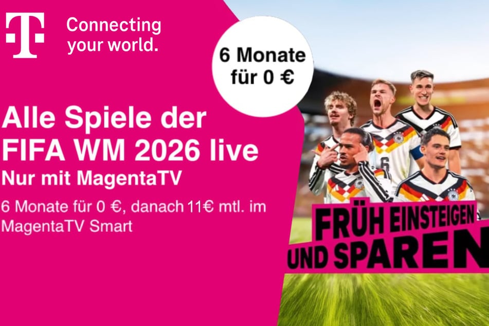 Mit MagentaTV gibt's alle Spiele der Fußball-WM 2026 live, exklusiv und in UHD.