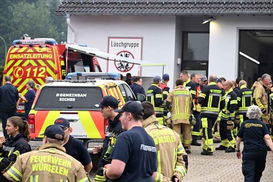 Im belgischen Hohen Venn kämpfen auch deutsche Einsatzkräfte gegen den Waldbrand.