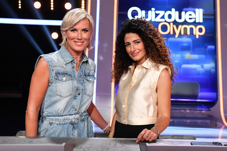 Quizzten am Freitagabend: Die Brisant-Moderatorinnen Kamilla Senjo (49, l.) und Marwa Eldessouky (41).