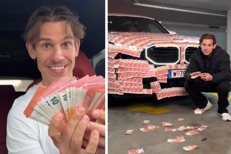 Maximilian Weißenböck sorgt immer wieder mit seinen Marketing-Stunts für Aufsehen.