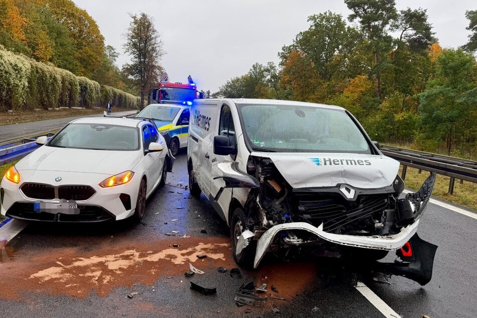 Beide Autos waren nach der Kollision nicht mehr fahrbereit.