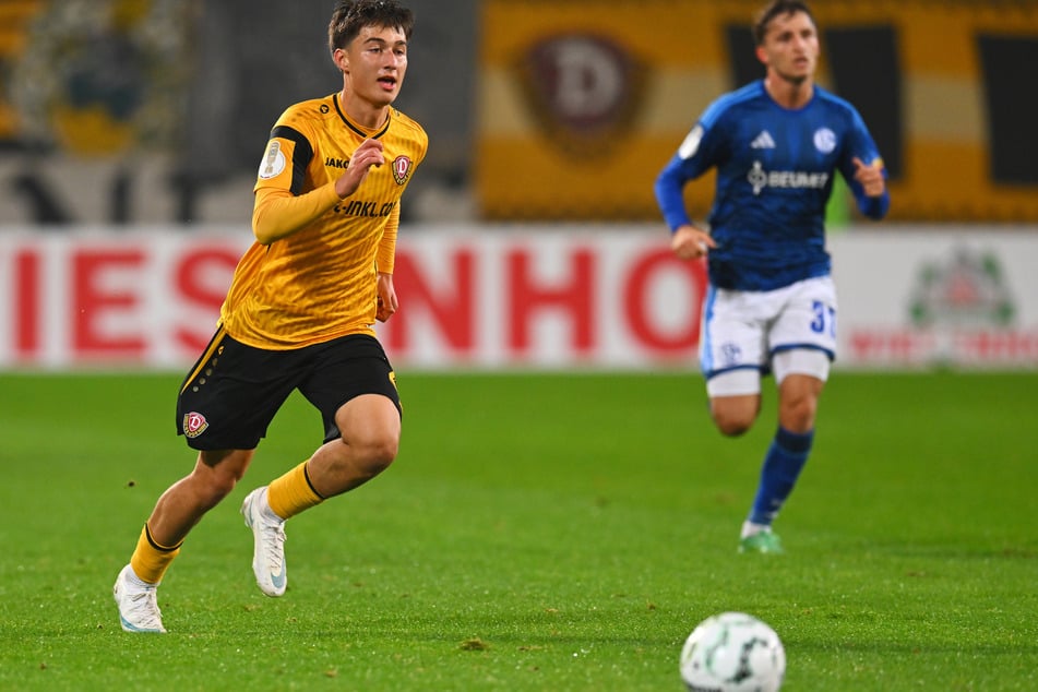 Bei Dynamo hat sich der ausgebildete Zentrumsspieler auf der rechten Offensivseite festgespielt.