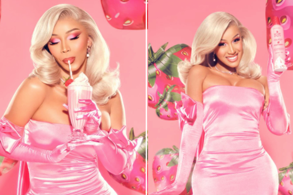 Cardi B releases a new Whipshot flavor: Strawberry.