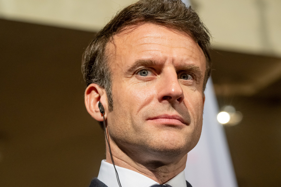 Frankreichs Präsident Emmanuel Macron (45) erhofft sich durch eine Gegenoffensive der Ukraine, dass Russland wieder bereit ist, zu verhandeln.