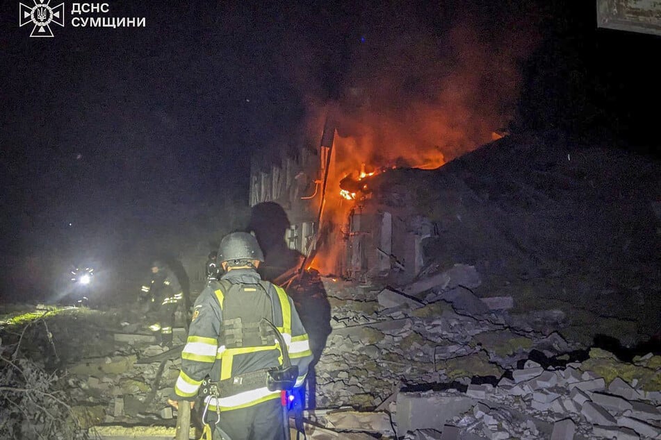 Die Region Sumy im Nordosten der Ukraine ist besonders oft Ziel russischer Angriffe. Nun beklagen die Behörden einen neuen folgenreichen Schlag. (Archivbild)