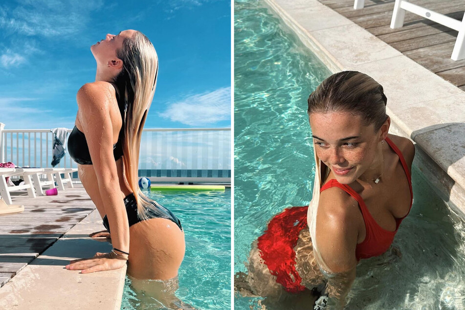 Olivia Dunne is once again sending shockwaves across the internet with these exclusive Sports Illustrated (SI) Swimsuit snapshots that are breaking the mold.