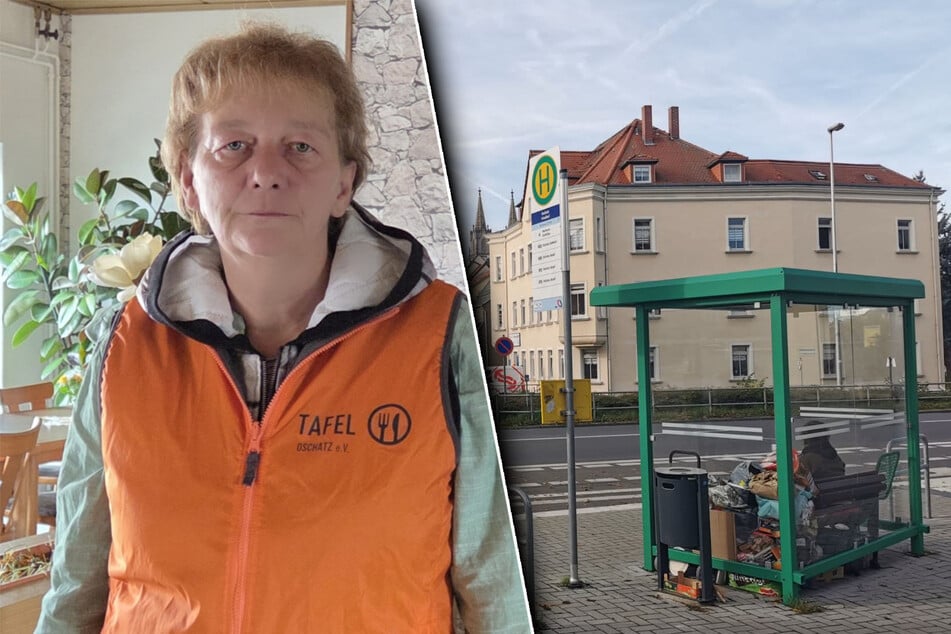 Die Oschatzer Tafel-Chefin Birgit Friedrich (57) versucht, das Problem zu lösen.