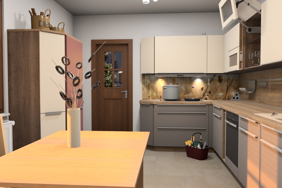 In der 3D-Planung könnt Ihr Euch Eure Küche schon super vorstellen.